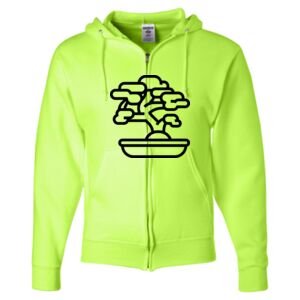 Unisex NuBlend® Full-Zip Hooded Sweatshirt Thumbnail