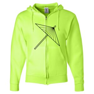 Unisex NuBlend® Full-Zip Hooded Sweatshirt Thumbnail