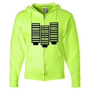 Unisex NuBlend® Full-Zip Hooded Sweatshirt Thumbnail
