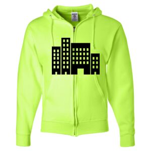 Unisex NuBlend® Full-Zip Hooded Sweatshirt Thumbnail
