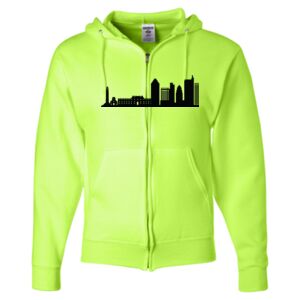 Unisex NuBlend® Full-Zip Hooded Sweatshirt Thumbnail