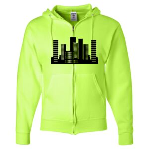 Unisex NuBlend® Full-Zip Hooded Sweatshirt Thumbnail