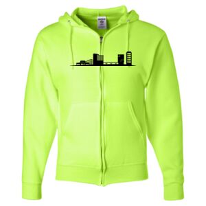 Unisex NuBlend® Full-Zip Hooded Sweatshirt Thumbnail