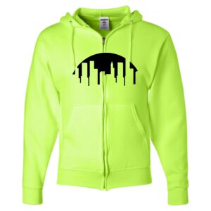 Unisex NuBlend® Full-Zip Hooded Sweatshirt Thumbnail