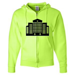 Unisex NuBlend® Full-Zip Hooded Sweatshirt Thumbnail