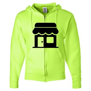 Unisex NuBlend® Full-Zip Hooded Sweatshirt Thumbnail