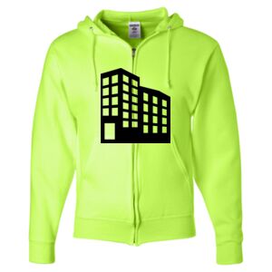 Unisex NuBlend® Full-Zip Hooded Sweatshirt Thumbnail