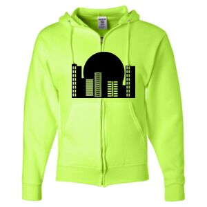 Unisex NuBlend® Full-Zip Hooded Sweatshirt Thumbnail