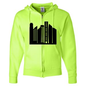 Unisex NuBlend® Full-Zip Hooded Sweatshirt Thumbnail