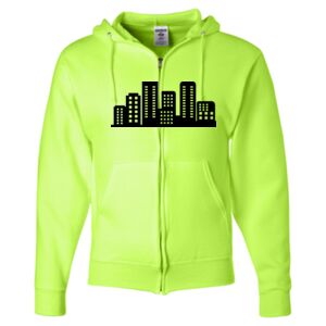 Unisex NuBlend® Full-Zip Hooded Sweatshirt Thumbnail
