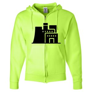 Unisex NuBlend® Full-Zip Hooded Sweatshirt Thumbnail