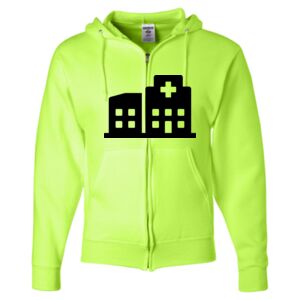 Unisex NuBlend® Full-Zip Hooded Sweatshirt Thumbnail