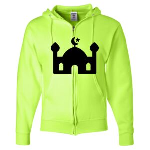 Unisex NuBlend® Full-Zip Hooded Sweatshirt Thumbnail