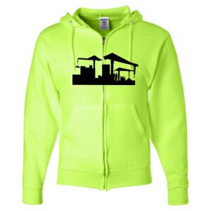 Unisex NuBlend® Full-Zip Hooded Sweatshirt Thumbnail