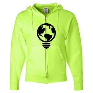 Unisex NuBlend® Full-Zip Hooded Sweatshirt Thumbnail