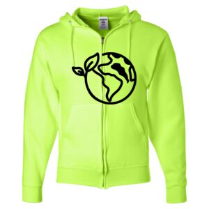 Unisex NuBlend® Full-Zip Hooded Sweatshirt Thumbnail