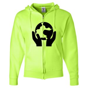 Unisex NuBlend® Full-Zip Hooded Sweatshirt Thumbnail