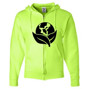 Unisex NuBlend® Full-Zip Hooded Sweatshirt Thumbnail