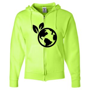 Unisex NuBlend® Full-Zip Hooded Sweatshirt Thumbnail