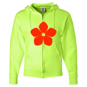 Unisex NuBlend® Full-Zip Hooded Sweatshirt Thumbnail