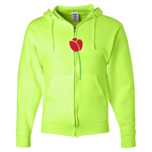 Unisex NuBlend® Full-Zip Hooded Sweatshirt Thumbnail