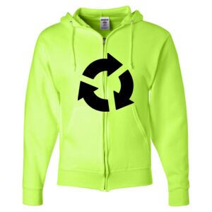 Unisex NuBlend® Full-Zip Hooded Sweatshirt Thumbnail