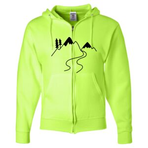 Unisex NuBlend® Full-Zip Hooded Sweatshirt Thumbnail