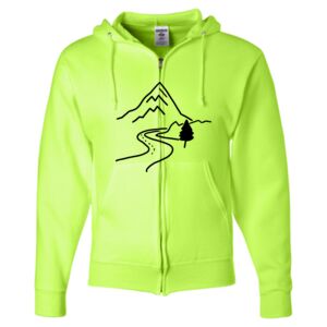 Unisex NuBlend® Full-Zip Hooded Sweatshirt Thumbnail