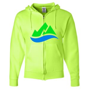 Unisex NuBlend® Full-Zip Hooded Sweatshirt Thumbnail