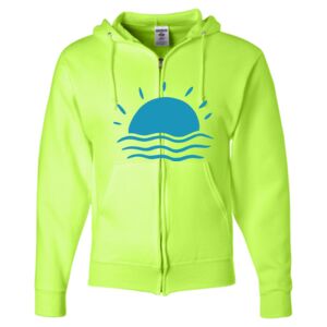 Unisex NuBlend® Full-Zip Hooded Sweatshirt Thumbnail