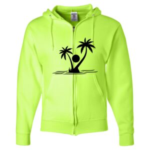 Unisex NuBlend® Full-Zip Hooded Sweatshirt Thumbnail
