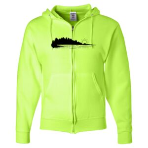 Unisex NuBlend® Full-Zip Hooded Sweatshirt Thumbnail