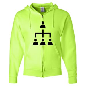 Unisex NuBlend® Full-Zip Hooded Sweatshirt Thumbnail