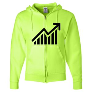 Unisex NuBlend® Full-Zip Hooded Sweatshirt Thumbnail