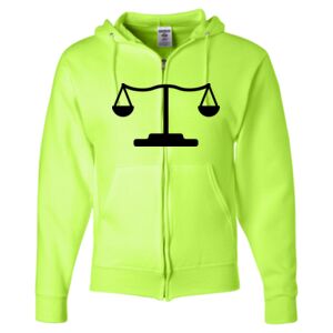 Unisex NuBlend® Full-Zip Hooded Sweatshirt Thumbnail
