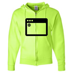 Unisex NuBlend® Full-Zip Hooded Sweatshirt Thumbnail