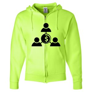 Unisex NuBlend® Full-Zip Hooded Sweatshirt Thumbnail