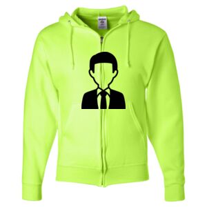 Unisex NuBlend® Full-Zip Hooded Sweatshirt Thumbnail