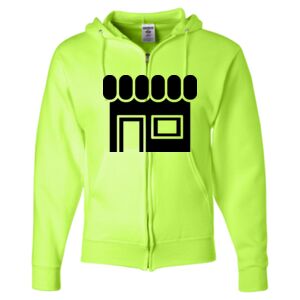 Unisex NuBlend® Full-Zip Hooded Sweatshirt Thumbnail