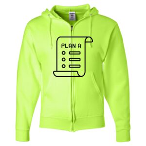 Unisex NuBlend® Full-Zip Hooded Sweatshirt Thumbnail