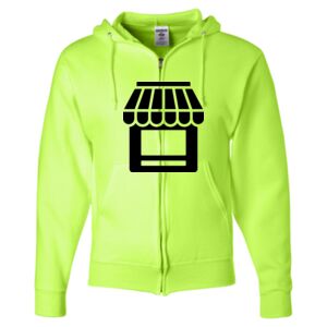 Unisex NuBlend® Full-Zip Hooded Sweatshirt Thumbnail