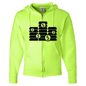 Unisex NuBlend® Full-Zip Hooded Sweatshirt Thumbnail