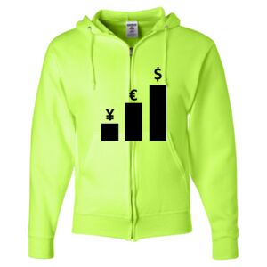 Unisex NuBlend® Full-Zip Hooded Sweatshirt Thumbnail