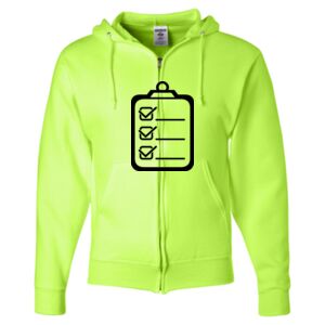 Unisex NuBlend® Full-Zip Hooded Sweatshirt Thumbnail