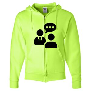 Unisex NuBlend® Full-Zip Hooded Sweatshirt Thumbnail