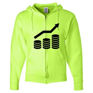 Unisex NuBlend® Full-Zip Hooded Sweatshirt Thumbnail