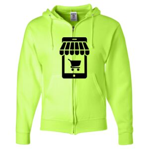 Unisex NuBlend® Full-Zip Hooded Sweatshirt Thumbnail