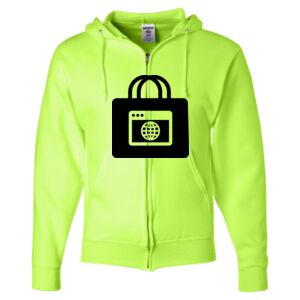 Unisex NuBlend® Full-Zip Hooded Sweatshirt Thumbnail