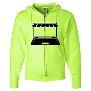 Unisex NuBlend® Full-Zip Hooded Sweatshirt Thumbnail