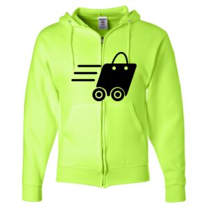Unisex NuBlend® Full-Zip Hooded Sweatshirt Thumbnail